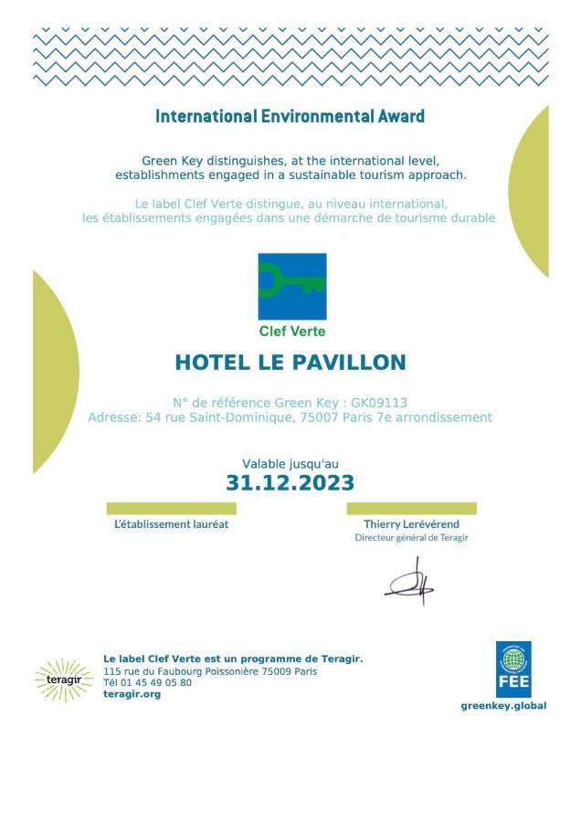 Le Pavillon Hotel Parigi